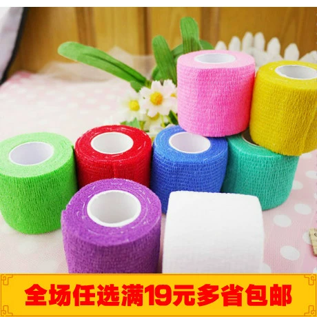 Pet Beauty Packet Packe Paper Self -Tycky Yorksia Headwear Bangage длинная волоса для волос ткань для волос