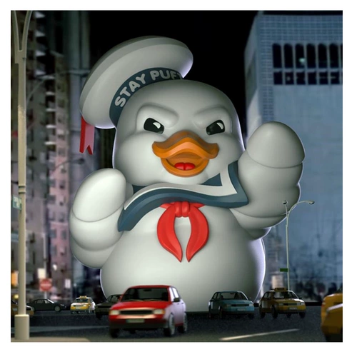 Numskull Little Yellow Duck, оригинальная игровая периферия, модель «Охотники за привидениями», коллекция кукол, оригинальные оптовые товары