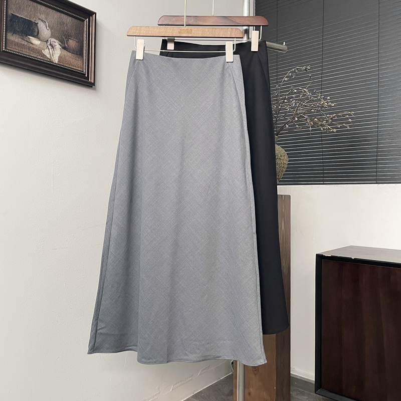 New Slimming and Versatile Micro-Elastic Twill Floral A-Line Skirt 6010 New Slimming and Versatile Micro-Elastic Twill Floral A-Line Skirt 6010