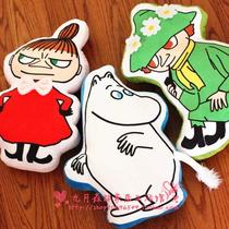 Moomin Yamei Slich Plush Toy Doll Biscuit Pillow Pillow Car Cushion