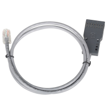 Network distribution frame test line RJ45 turn 8p duckbill jumper 4 pair 8 core test line RJ45-4 to duckbill 1 m