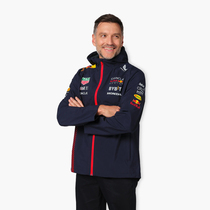 2023 new Red Bull F1 racing suit mens short-sleeved series t-shirt pure cotton team uniform team 100 crown clothes customization