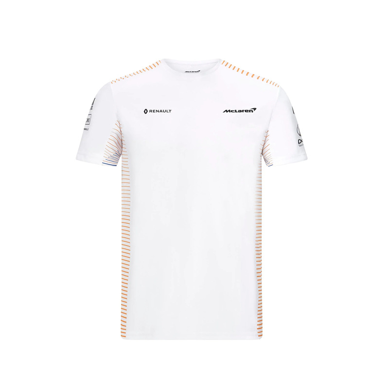 2020 F1 McLaren racing suit round neck T-shirt men's short-sleeved POLO shirt McLaren car overalls