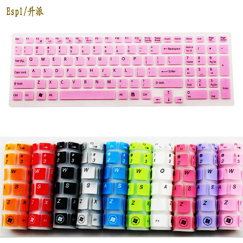 15 5 inch Sony E15 E17 EB SE EH EL CB EE laptop keyboard protective film silicone sleeve anti-cushion SVS15 T15 VPC