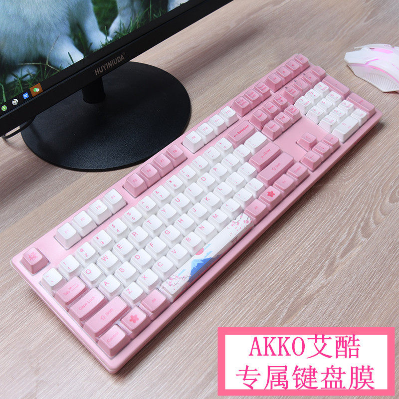 ACool AKKO Mechanical keyboard protective film Monay's pool 3108 V2 108 keys 3098DS 3096 3068 four-week wrap-side full coverage game 3087 8