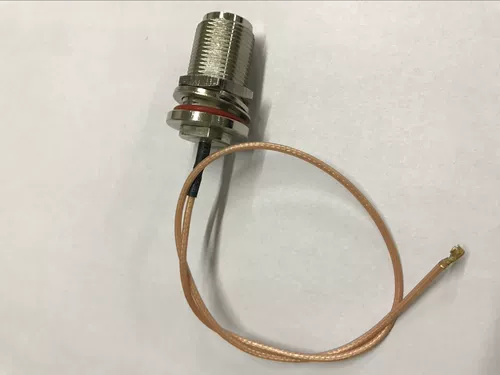 N Передача головы матери Ipex Line Line RG178 Fired Flame Staredarding SFF-50-1.5 RF-проводка M16 отверстие NK-IPEX