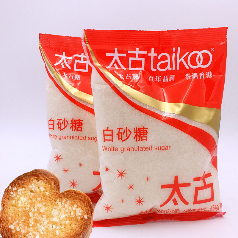 (2 bags) Swire White Sugar (Coarse Sugar) 454g*2 Vegetable Snack Sugar Products