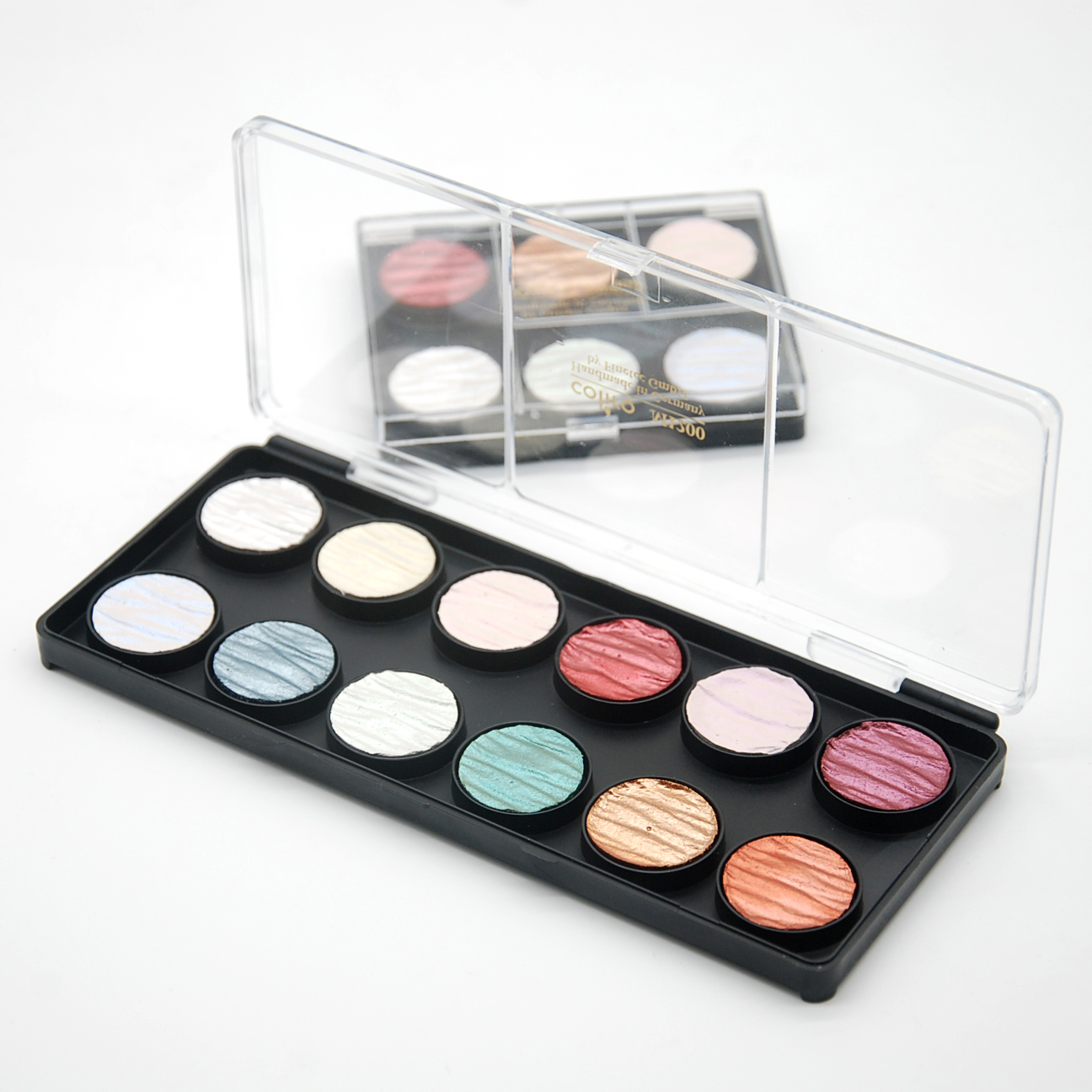 German Finetec Watercolor Paint Solid Suit English Calligraphy Metal Pearlescent Color Monochrome Supplement