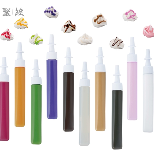 Японская реалистичная глина, игра с едой, кремовая карамельная клубника