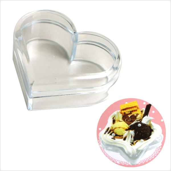 Japan PADICO Pattig Clay Simulation Food Play Cake Dessert Transparent Box