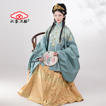 Hanke Silk Road Hanfu is nothing short of a series of round-neck robes with round-neck robes with round-neck robes with round-neck robes with round-neck robes with round-neck robes