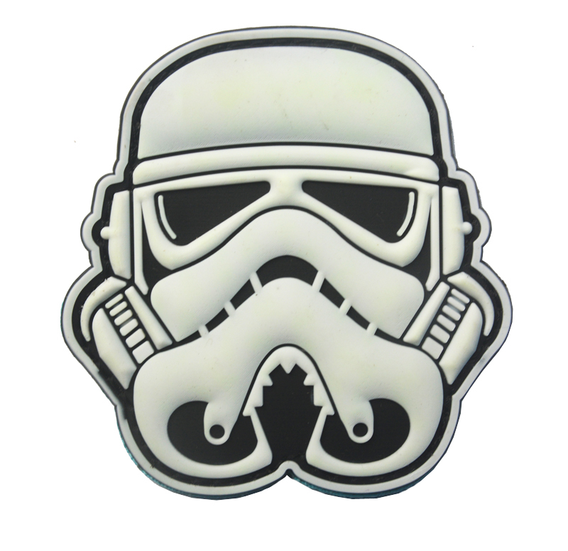 Star Wars Huy Hiệu Delta Badge Logo K9 Dog Claw Sticker PVC Chống Thấm Nước Ma Thuật Sticker miếng dán áo
