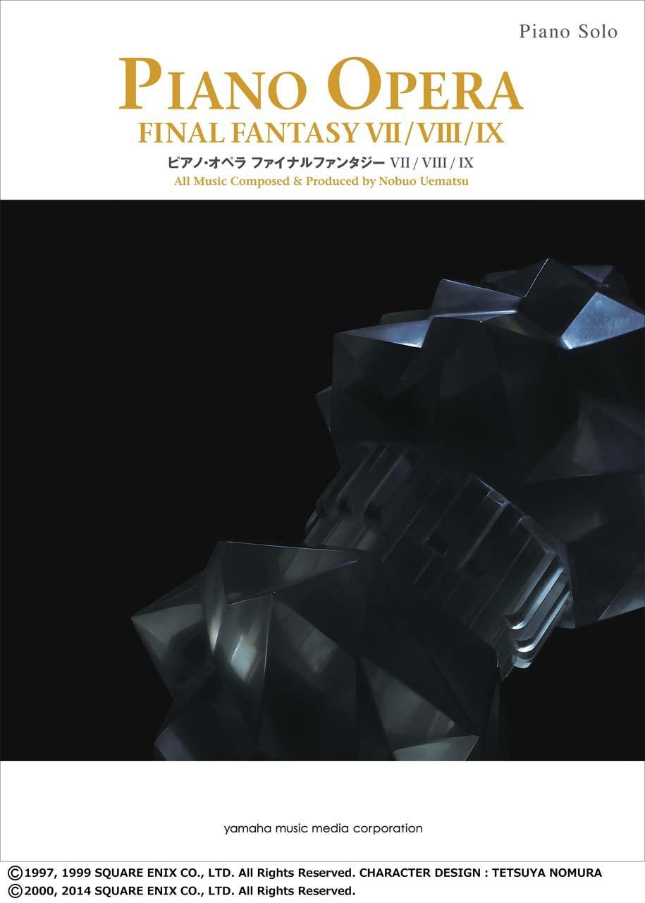 Piano Opera Final Fantasy 7 8 9 Space Warrior official score solo Piano score