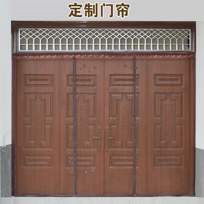 Screen mesh new bedroom door sand window door curtain magnetic anti-mosquito door curtain Anti-mosquito mosquito screen window curtain window sand screen window