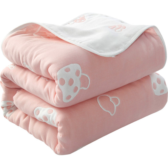 Towel quilt pure cotton six-layer gauze blanket summer nap air-conditioned blanket double single thin cotton gauze summer quilt cool