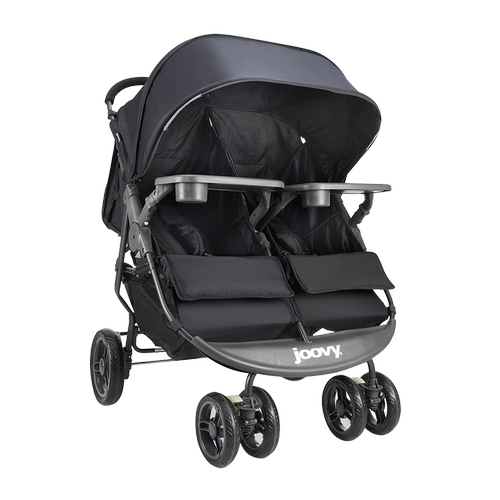 Детская комфортная складная коляска для близнецов для двоих с сидением, США, можно сидеть и лежать