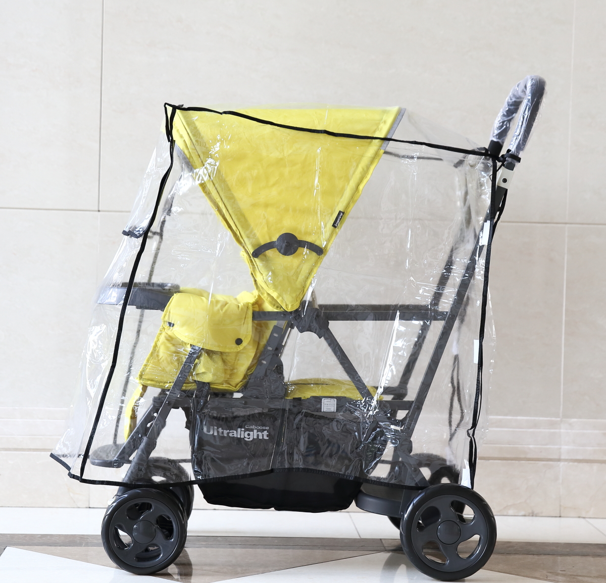 joovy double stroller rain cover
