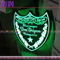 Champagne king out hand held VIP VIP Path Luminous Scepter for the Wine Group Birthday Sign out of a liquor prop