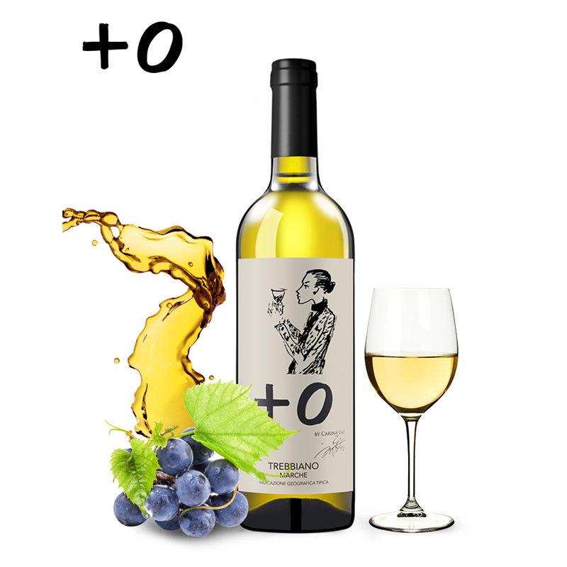 +0刘嘉玲红酒意大利进口半干甜白葡萄酒白金洋酒PK西班牙 干白