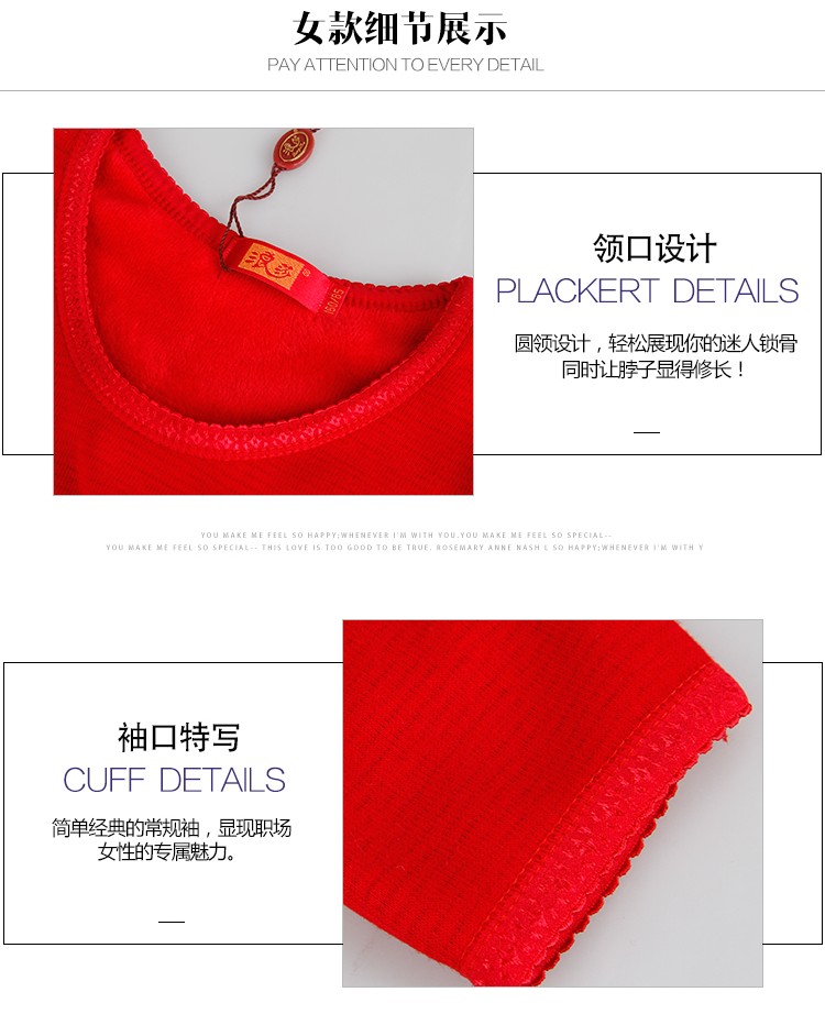 Bộ đồ lót bằng vải cotton của Langsha đặt vòng cổ len dày dày cộng với quần áo nhung nữ mùa thu quần dài đồ ngủ nữ quần áo ngắn