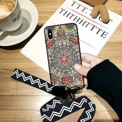 苹果XS手机壳iphone xs max挂绳sxmax软壳ip