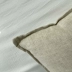 Đơn giản cotton và lanh có thể tháo rời vỏ đệm gối văn phòng gối eo phòng khách giường sofa giường hiện đại màu vải lanh - Trở lại đệm / Bolsters
