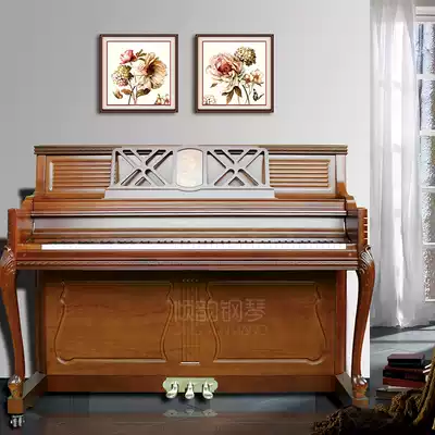 South Korea original imported Yingchang UC118 used vertical piano teaching high-end solid wood film factory direct sales