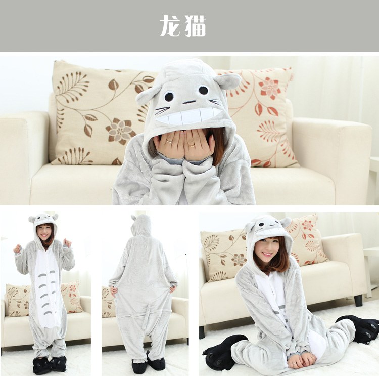 Phim hoạt hình mùa thu và mùa đông Doraemon động vật Bộ đồ ngủ Xiêm nữ nam đôi san hô lông cừu phù hợp với robot mèo hiệu suất quần áo shop thời trang nam