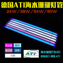 Germany ATI T5 seawater tube coral blue Fiji purple fluorescent purple 24W 39W 54W 80W coral tube