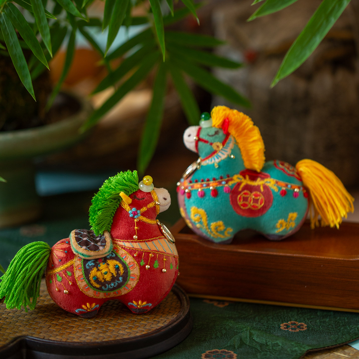 Aka Chinese Traditional Tang Horse Embroidery DIY - Thumbnail 3