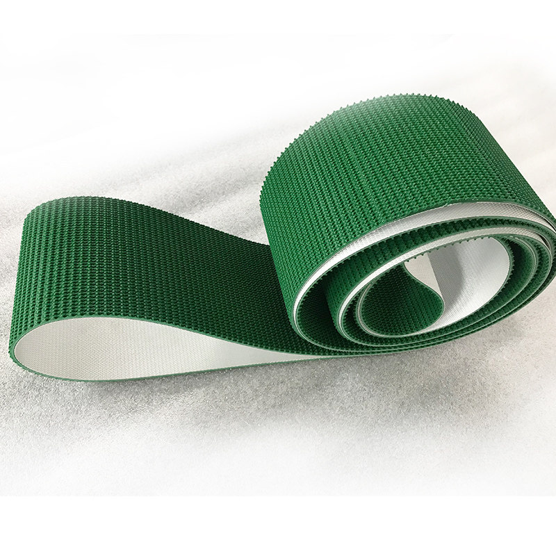 Manufacturer direct grass type flower pattern PVC conveyor belt