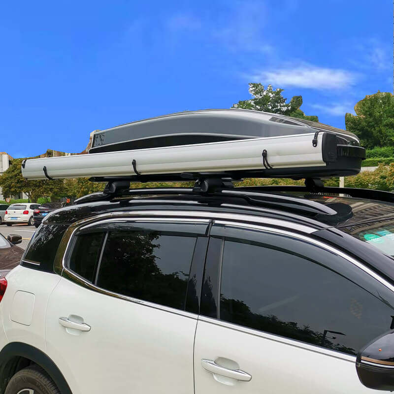 600L roof luggage suv off-road vehicle universal car suitcase ultra-thin flat roof box car side canopy