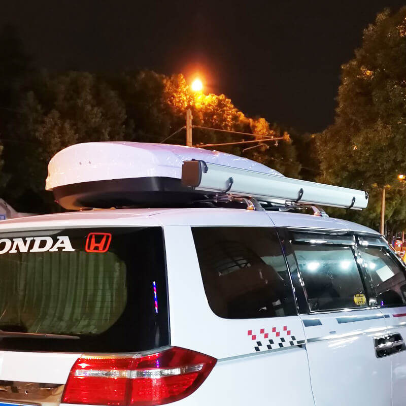 580L roof luggage suv off-road vehicle universal car suitcase ultra-thin flat roof box car side canopy