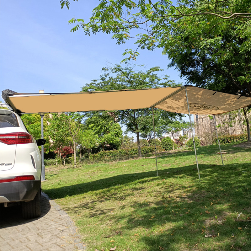 Car side awning SUV car side tent side tent canopy outdoor cross-country tent self-driving tour car equipment