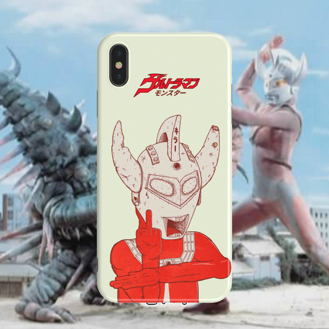 Suitable for P40Pro spoof 11 Apple X mobile phone Protective case xsmaxr Huawei mate30 Ultraman P40 original 12