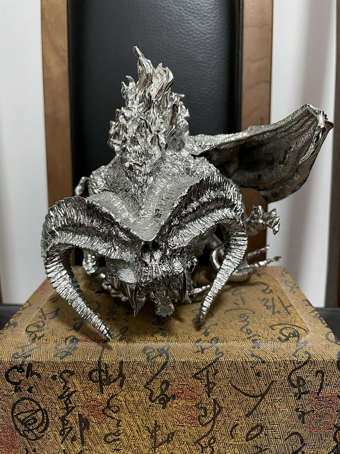 IKKI: Lord of the Rings series • Balrog Q version • Stainless steel solid cast SideShow