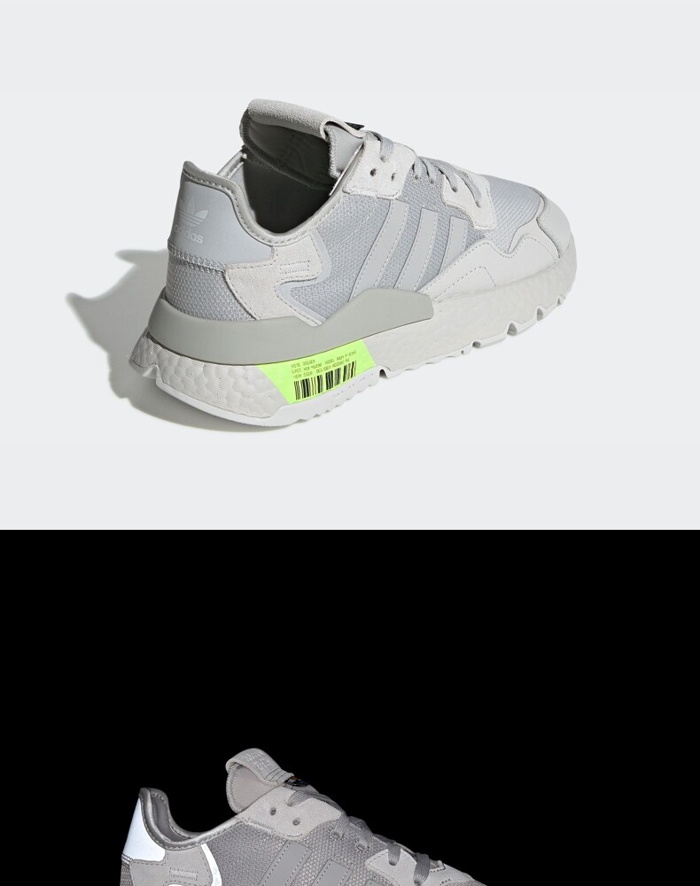 阿迪达斯 三叶草 NITE JOGGER 男女经典运动鞋 全掌BOOST中底 图5