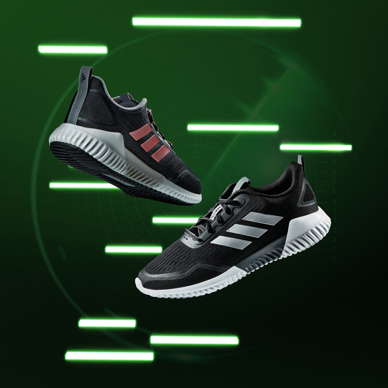 阿迪达斯 Adidas ClimaCool Bounce 男女 夏季休闲舒适网面跑步鞋 图3