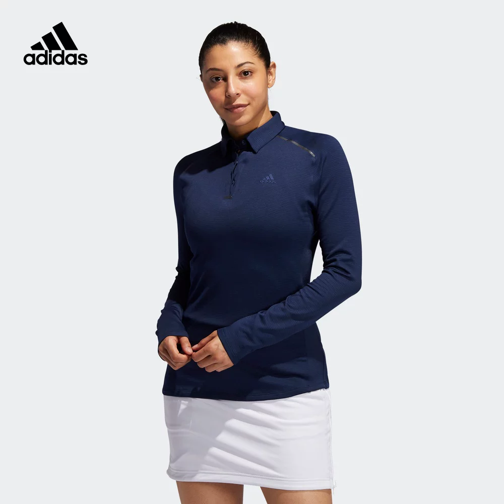 Поло Adidas спортивное с длинными рукавами