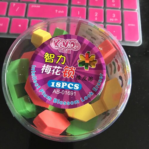 Block rubber erase creative cartoon cute stationery supplies for primary school students