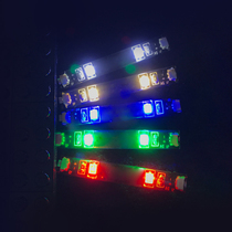 HiBrick lighting compatible building block parts LED light stickers can paste light bar creative street view supporting lighting