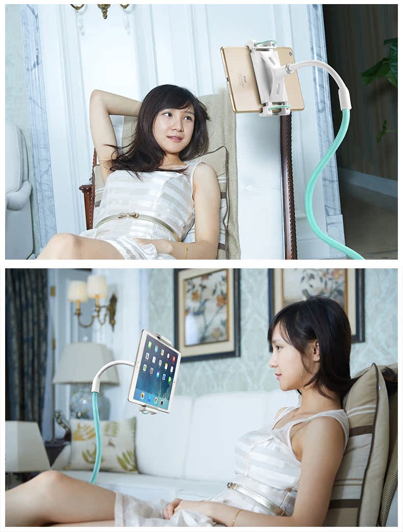 Race cá voi Mandala điện thoại phẳng giữ khung phụ Apple iPad pro giường lười biếng đứng xem video sống chung phần còn iphone 6 7 8 X cộng phẳng - Phụ kiện máy tính bảng máy tính bảng có bàn phím