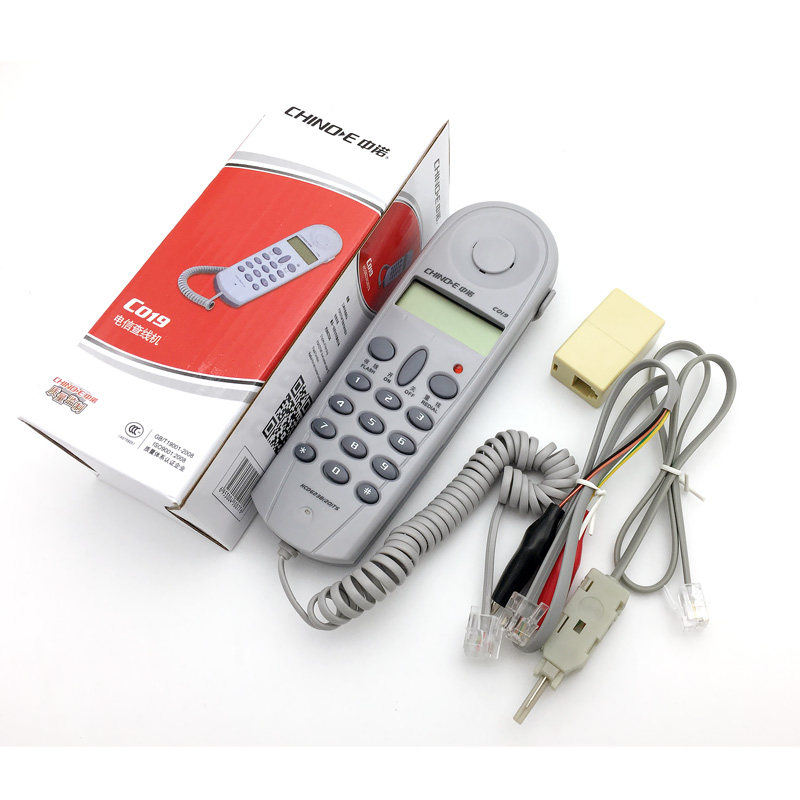 The original Zhongnuo C019 telephone checker telephone machine telecommunications Netcom Railcom test line check machine line check line check machine