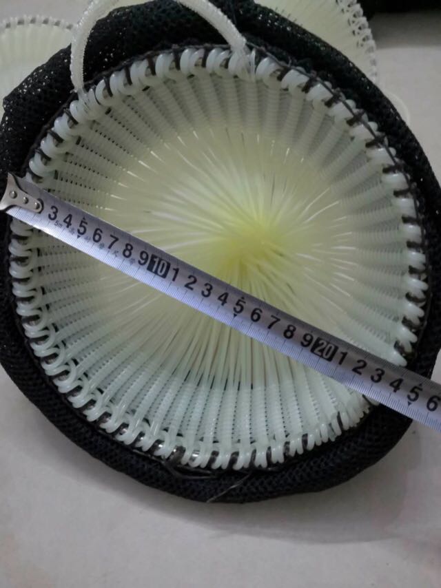 New fish protection stainless steel fish protection diving net bag fish net pocket nylon fish guard net small fish net