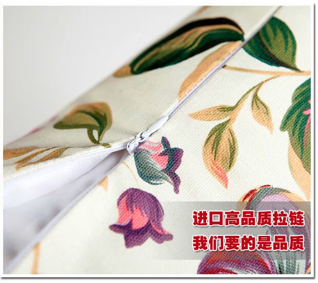 Sofa gối bìa vườn vải bông mà không có tay áo lõi 60 đệm của tựa lưng đệm 50 Nữ hoàng tùy chỉnh 70 65 - Trở lại đệm / Bolsters gối tựa ghế văn phòng