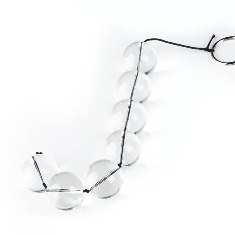 Transparent Crystal Female La Ball G Point Point Anal Anal Extract Passion for Adult Anal Piston