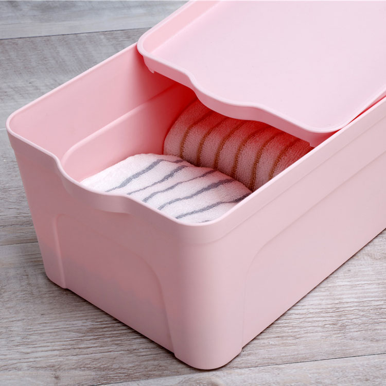 Storage box Plastic covered wardrobe box Toy clothing finishing box Clothes small box Storage box storage box