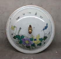 The Republic of China shallow flower porridge lid (not old package)