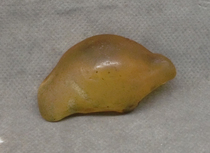 Fine whole leather gold twisted Honey Amber 21 3 grams