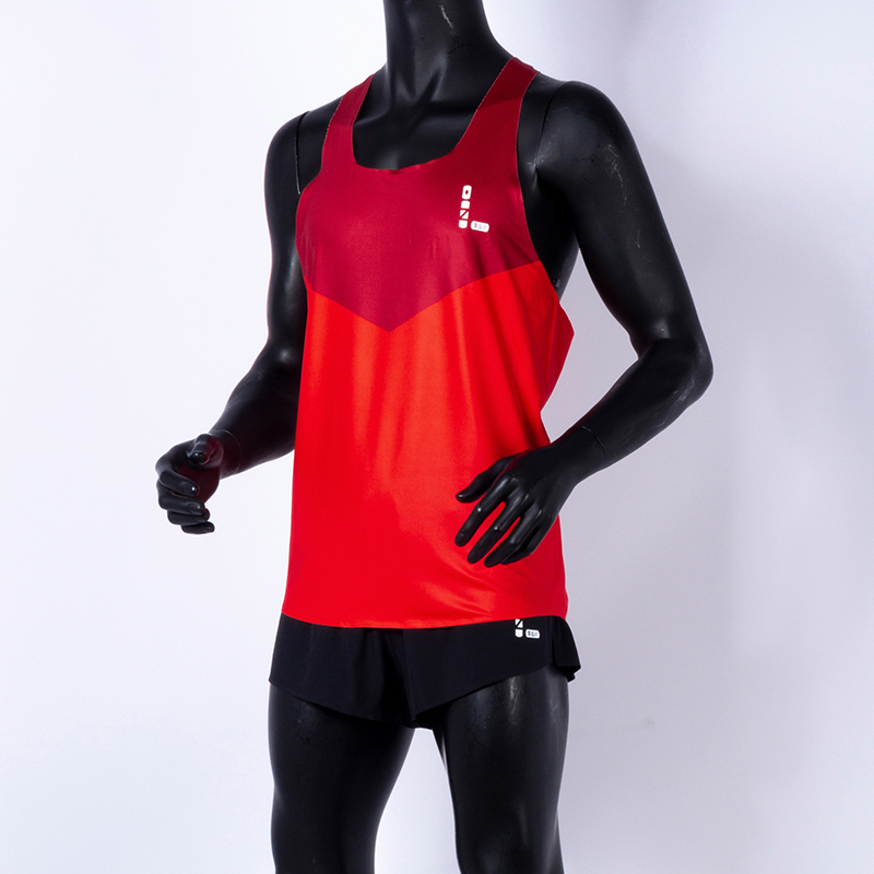 Provincial team professional sports training competition Marathon running fitness racing vest shorts Sports student track and field suit